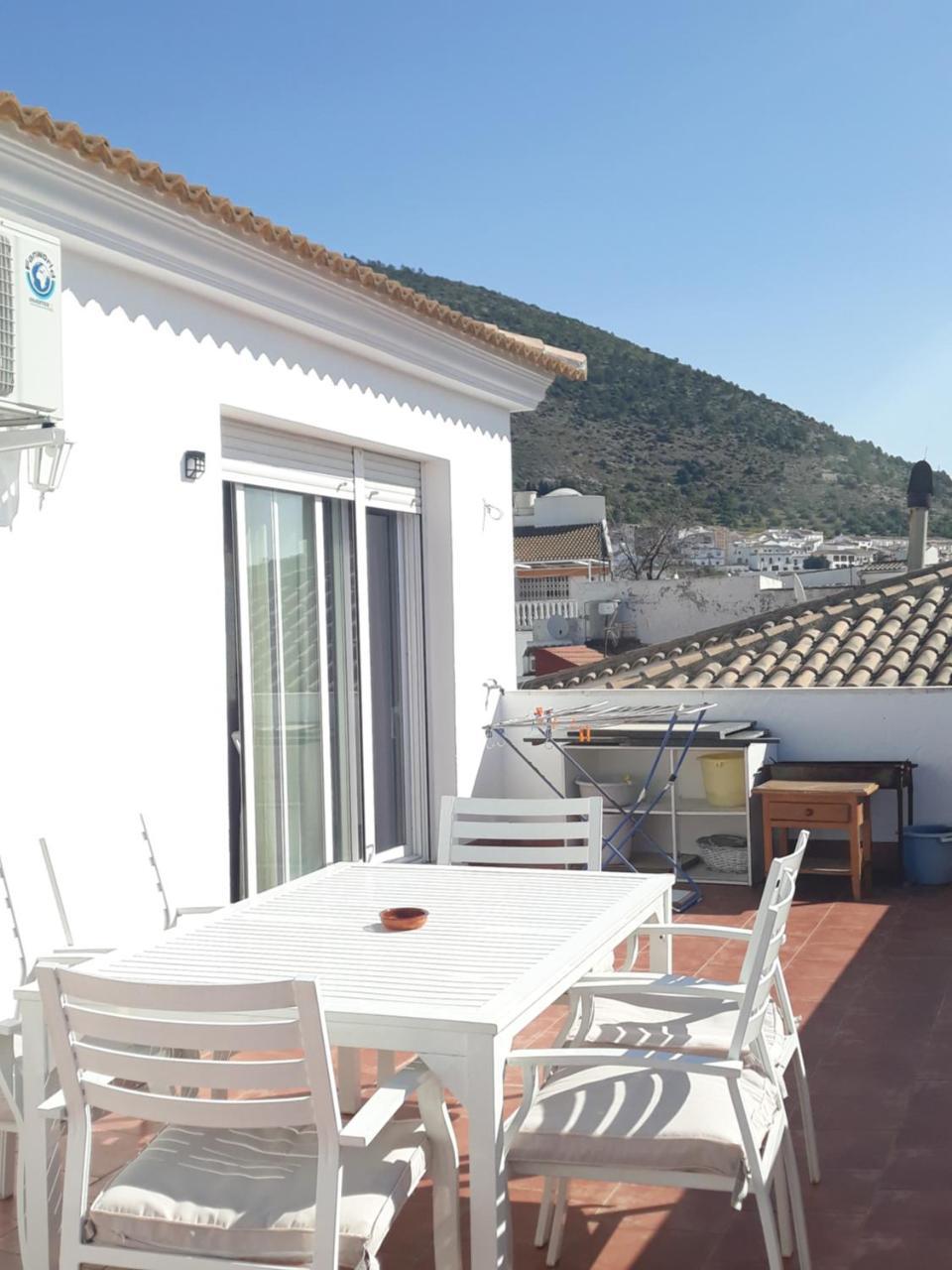 Atico-Plaza Appartement Algodonales Buitenkant foto