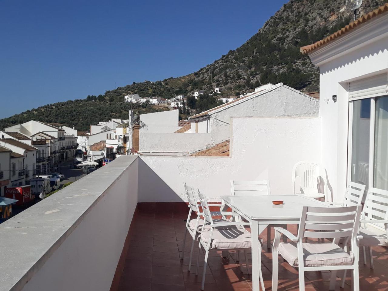 Atico-Plaza Appartement Algodonales Buitenkant foto